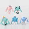 New 5pcs/set Hatsune Miku Q Version Sitting Posture Kawaii Birthday Gift Anime Girl Figures Super Cute Unique Kids Toys