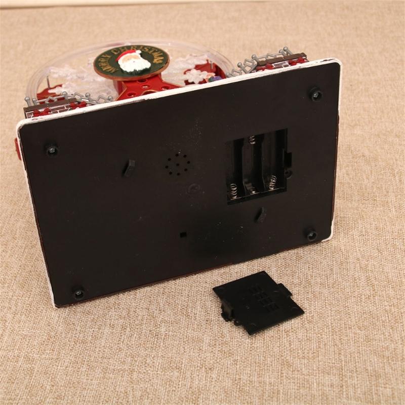 Musical Rotating Ferris Wheel Decorative Music Box 360 Degree LED Lights USB A0KF