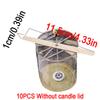 10pcs Candle Wick Clips Candle Making Accessories Wick Centering Device DIY Scented Candle Multi Style Candle Wick Holders