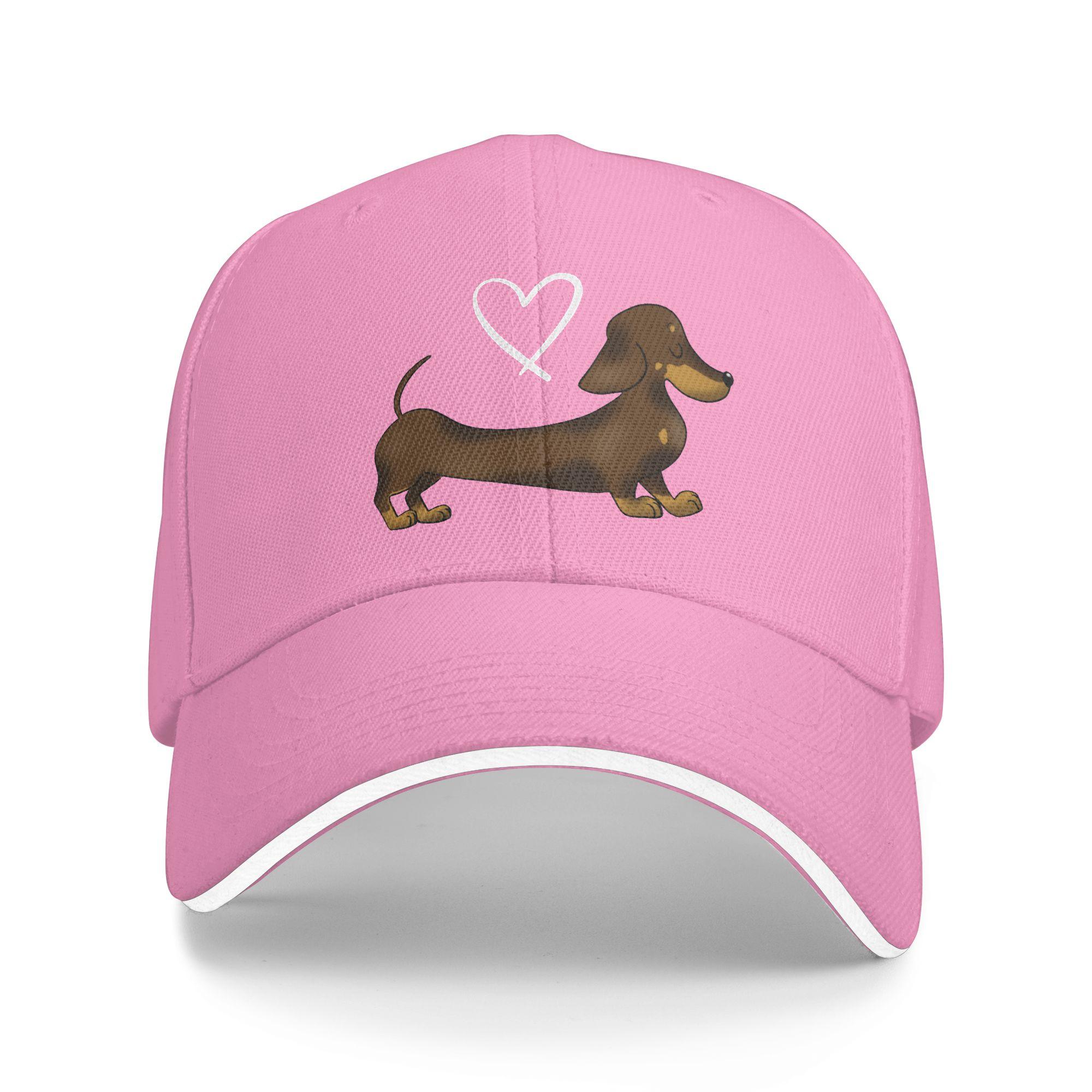 

Personalized A House Is Not A Home Without Dachshund 2 Baseball Cap for Unisex WoUnisex Adjustable Dad Hat Sports Snapback Hats One Size