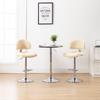 Day and Night - Day and Night Kitchen Stools 2 Units Cream-colored Synthetic Leather