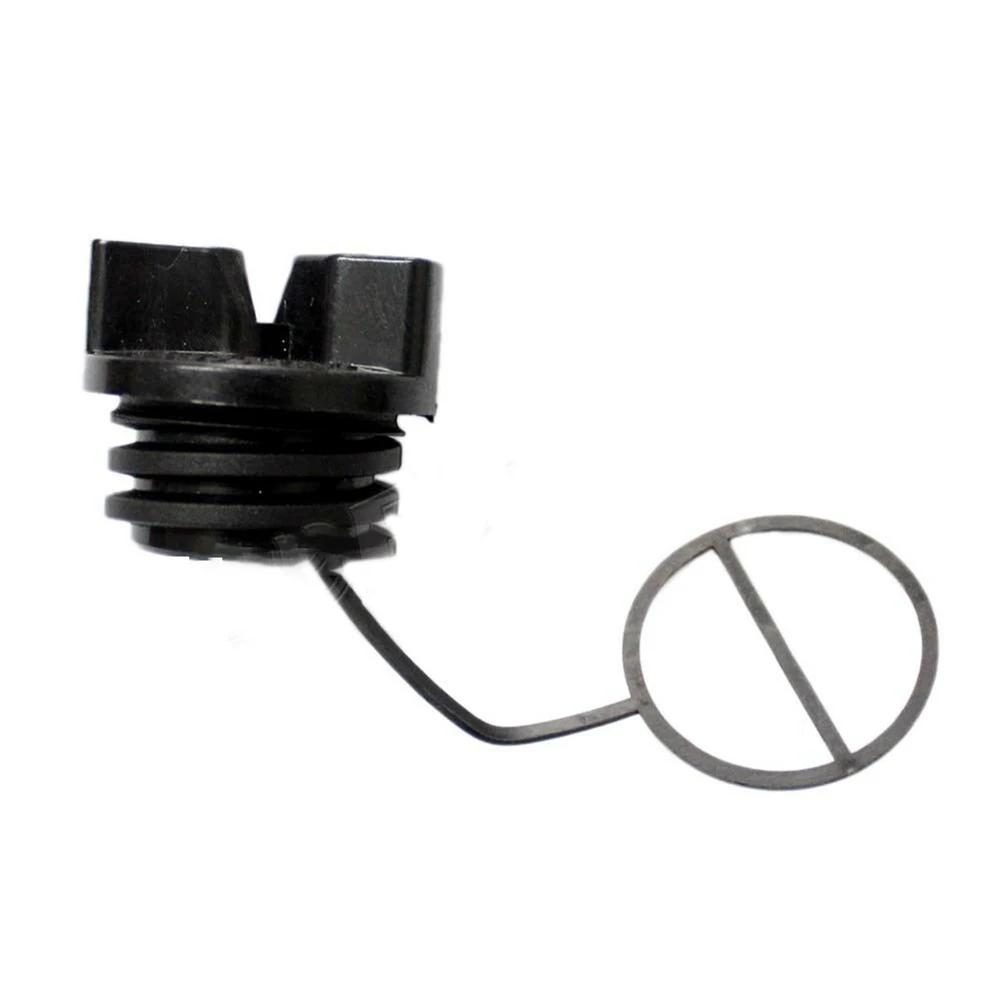 1pcs Fuel Cap Black Petrol Tank Cap Oil Tank Cap For Partner 350 351 370 371 390 420 Chainsaws Gardening Accessories