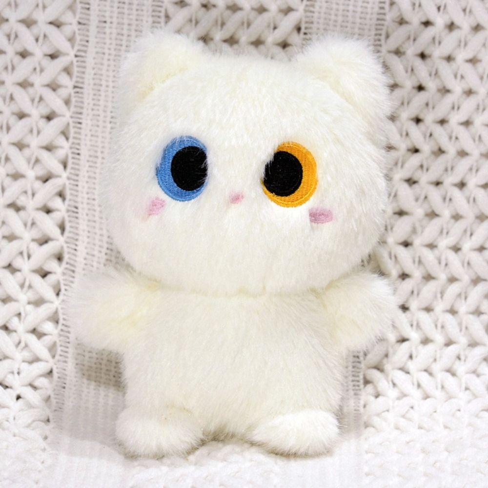 Siamese Kitten Orange Cat Plush Doll Lazy Heterochromatic Cat Doll  Boys Girls