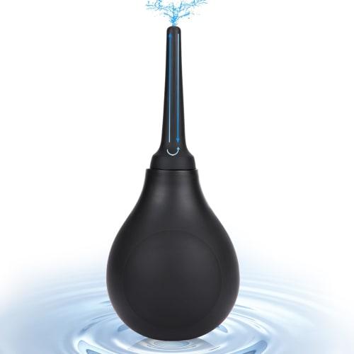 Ninonly Enema Device, Multi-Purpose Irrigator, 280ml Large Capacity, Backflow Prevention Function, Manual Pump, Lotion Injector, Syringe, Unisex, Sili