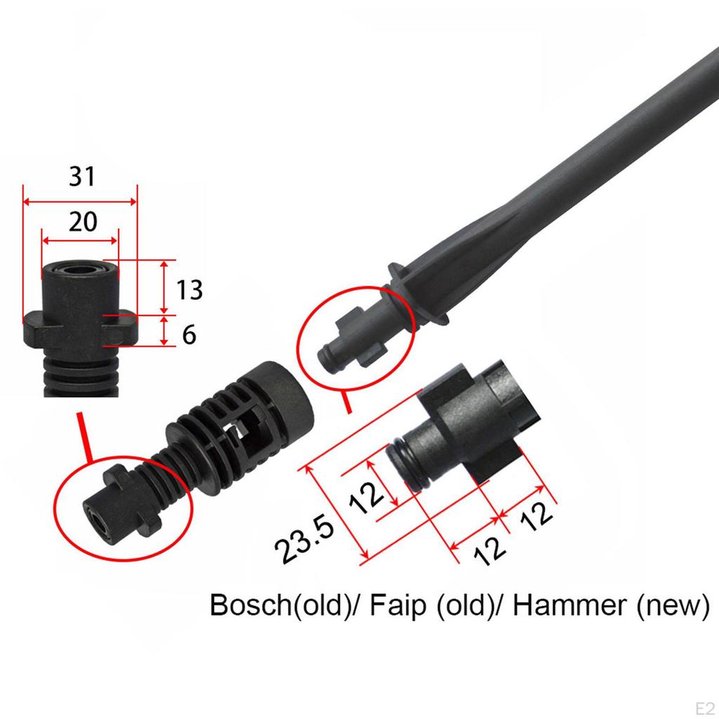 1 Piece Conversion Joint Accessories Durable Garden Power Tool Equipment High Pressure Washer