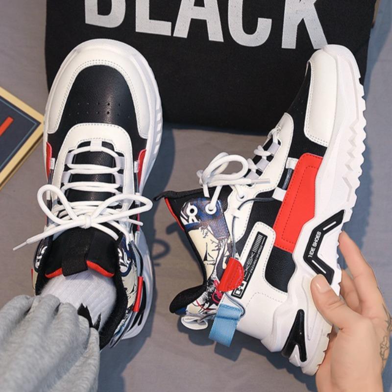 Fashion Shoes for Men's Fashion Casual Sports Men's Shoes High Quality Soft Sole Non Slip Comfort High-top Run Shoes Zapatillas Hombre