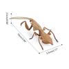 Simulation Insect Small Animal Toy Mosquitoes OrchidsMantis SpadeBeetle Simulation Animal Model Home Garden Ornaments
