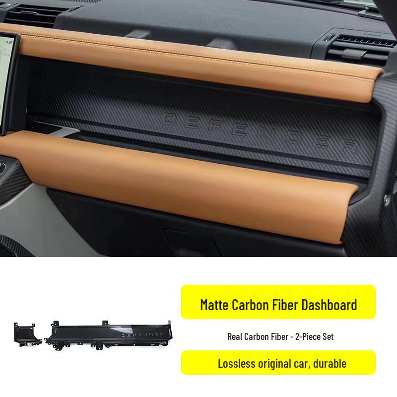 Carbon Fiber Interior Upgrade Kit for 20-26 Land Rover Defender - Easy Install, Non-destructive 