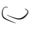 2PCS Front Bumper Air Spoiler Piano Black Smooth Surface Rustproof Replacement For Mercedes‑Benz C‑class W206 2022+