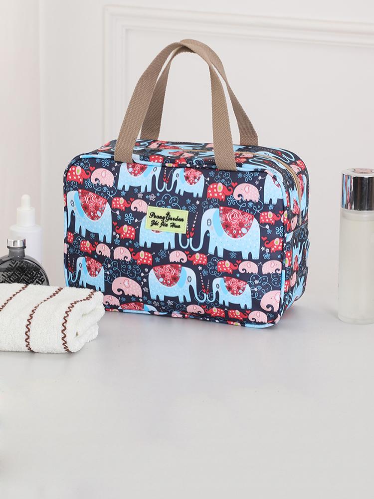 New Handheld Toiletry Bag Travel Business Trip Storage Bag Waterproof Shower Bag Handheld Toiletries Storage Bag