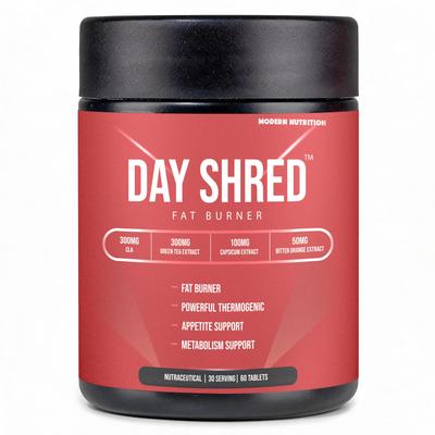 Day Shred | Fat Burner for Men Women | Appetite Suppressant | Powerful Thermogenic | Weight Loss Supplement | Belly Fat Burner for Men Women | Yoh