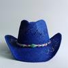 Western Cowboy Straw Hat Women's Cowboy Hat 2026 New  Spring Knight Hat Men's Jazz Hat Summer Cowboy Hat Sombrero hombre