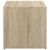 Vidaxl Hocker mit Schublade, Farbe Sonoma-Eiche, 40,5X40X40 Cm