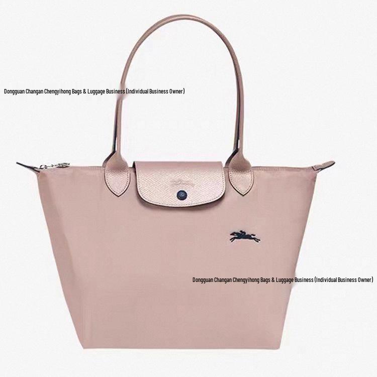 Longxiang 70th Anniversary Classic Waterproof Nylon Shoulder Handbag - Women's Large Capacity Underarm Bag