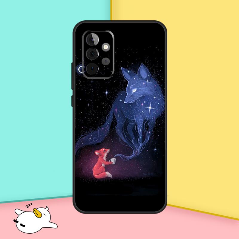 Watercolor Painting The Fox Case For Samsung Galaxy A34 A54 A14 A36 A56 A06 A13 A53 A32 A12 A22 A52 A35 A17 A16 A55 A15