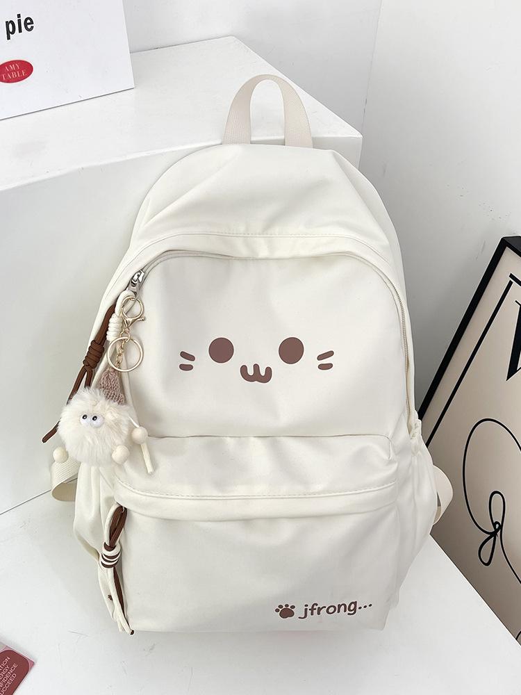 Schoolbag Japanese cute student schoolbag female backpack junior high school college student class commute fresh and lightweight campus backpack