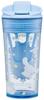 Skater Tumbler with with Flap and Memory Sanrio Cinnamoroll Plush Hug Shaker, 420ml, Stick, PTBFS4-A