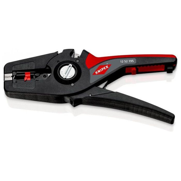 Pince à dénuder automatique knipex precistrip 16 12 52 195 0.08 à 16 mm