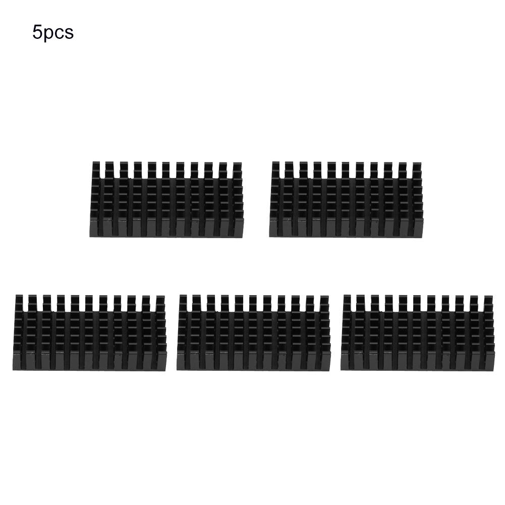 5ks P25*10*50-B Hliníkový chladič chladiče pro elektronický čip CPU 50*25*10mm