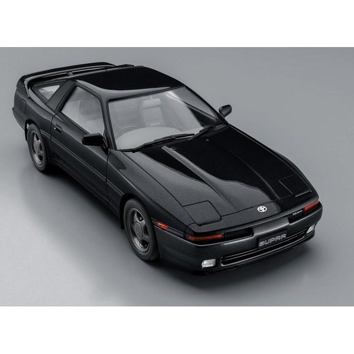 Hasegawa 1/24 Toyota Supra A70 2.5GT Twin Turbo R 1990 (Black) Plastic Model 20811