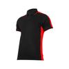 Polo Shirt 190G/M2, Black and Red, "", Ce, Lahti