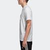 Adidas Originals Clover Letter Print Short Sleeve T-Shirt, Men Breathable Daily Sports Casual Tops White CW0710