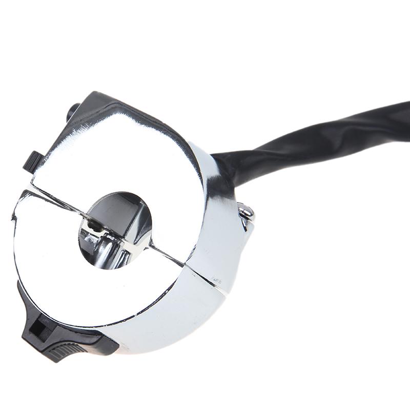Motorcycle Switches Motorbike Horn Button Turn Signal Fog Lamp Start Handlebar Controller Motorbike Universal Switch