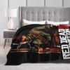 Arthur Morgan West Cowboy Action King Game Character Blanket Red Dead Redemption Plush Bedding Throws For Bedroom Flannel Cover