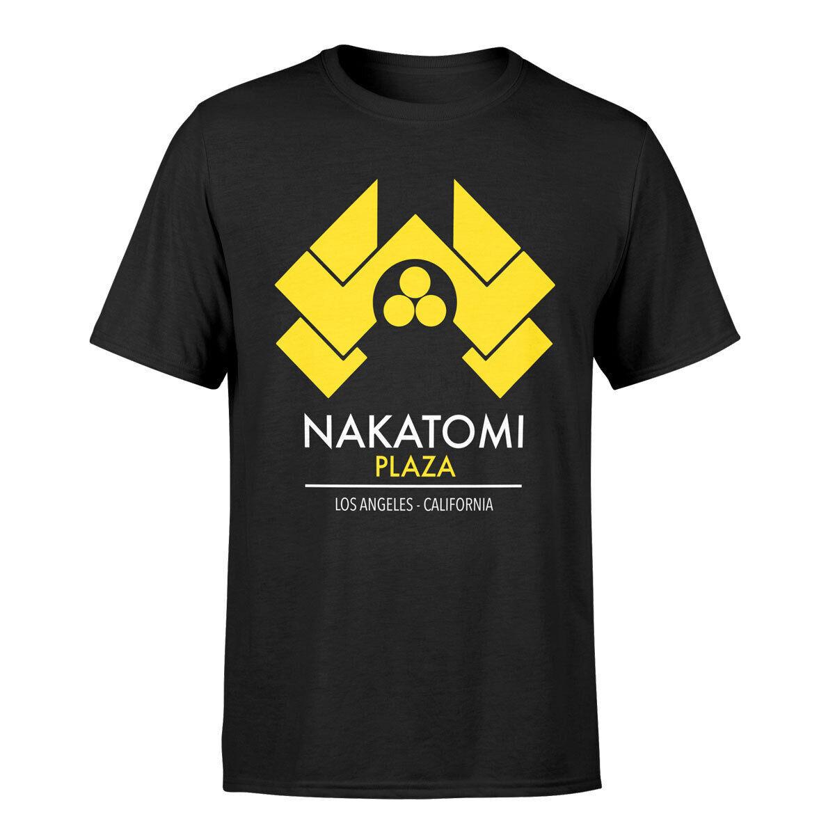 NEW Nakatomi Plaza Inspired by Die Hard Soft Cotton New Black T-shirt XL