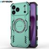 KEYSION Hollow Heat Dissipation Case for MagSafe for iPhone 17 Pro Max Soft Silicone+PC Magnetic Cooling Shockproof Phone Cover