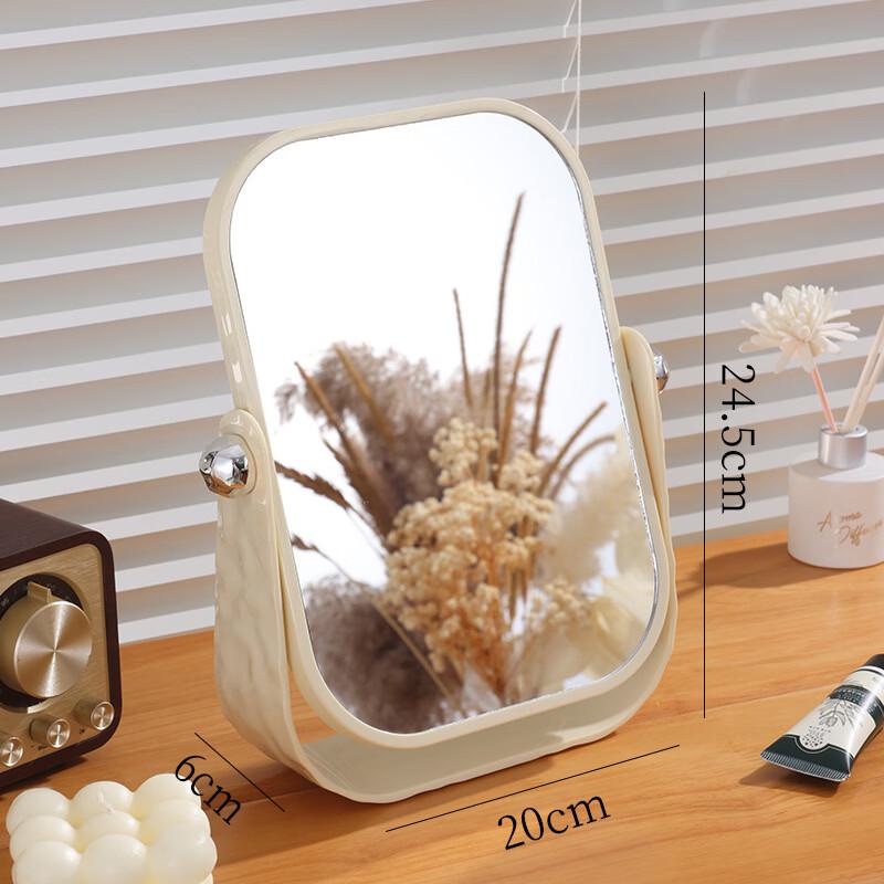 Oeny Rotatable Double-Sided Magnifying Desk Mirror