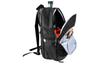 Li Ning Athleisure Polyester Backpack Regular Men's Black Gray ABSP412-1