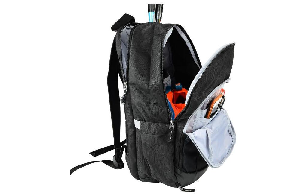 Li Ning Athleisure Polyester Backpack Regular Men's Black Gray ABSP412-1