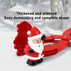 Kids Snow Clip XmasTree Xmas Stocking Santa Claus Elk Snow Clip Toy Educational Toy for Christmas Winter Outdoor Play Snow Beach