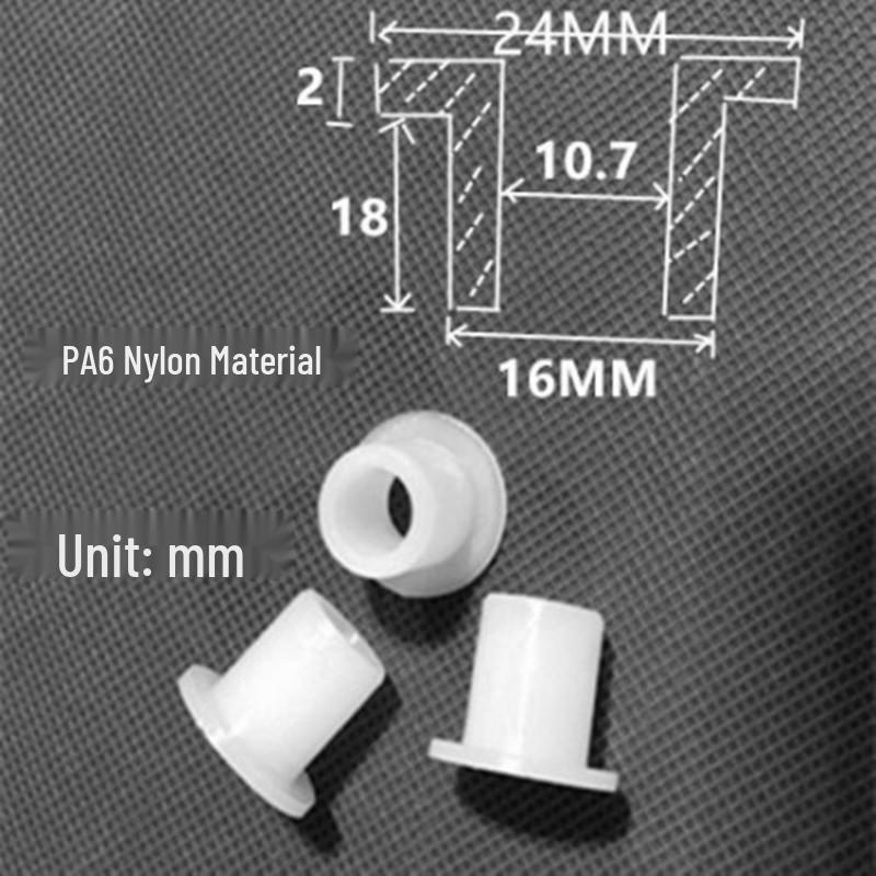 Nylon Wear-Resistant Insulating Step Washer Bolt Liner - Male-Female Screw Bushing