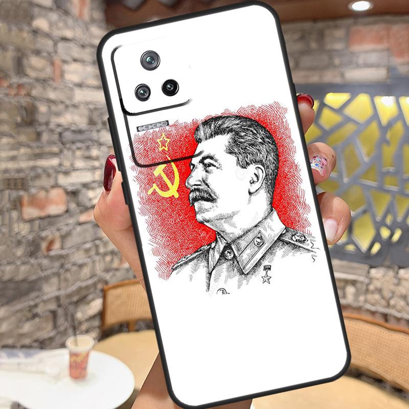 Stalin Soviet Case For Xiaomi 13 14 15 Ultra 11T 12T 13T 14T Pro POCO X7 Pro X3 X5 X6 M6 F5 F6 Pro Cover
