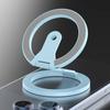 For magsafe Magnetic Phone Holder, Double-sided Magnetic Ring Buckle, Rotating And Folding Metal Stand Support Bracket Grip