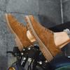 2026 High Quality Solid Color Classic Style Men Shoes Suede Casual  Round -Toe Breathable Durable Male Footwear  Mens Dress Shoe