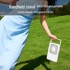 Silent Mini Portable USB Desktop Fan - Foldable & Rechargeable
