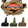 Splashproof Fishing Gear Storage Bag Fishing Tackle Backpack for Fishing Hiking Shoulder Pack Fanny Pack Nylon Bag