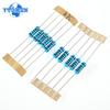 650pcs 130Values 1W 2W Metal Film Resistor Assorted Kit 1% 1R~3M Ohm Resistors Assortment Kits Sample Pack , with Box