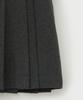 Seteo (W) Wool Blend Pleated Mini Skirt Charcoal