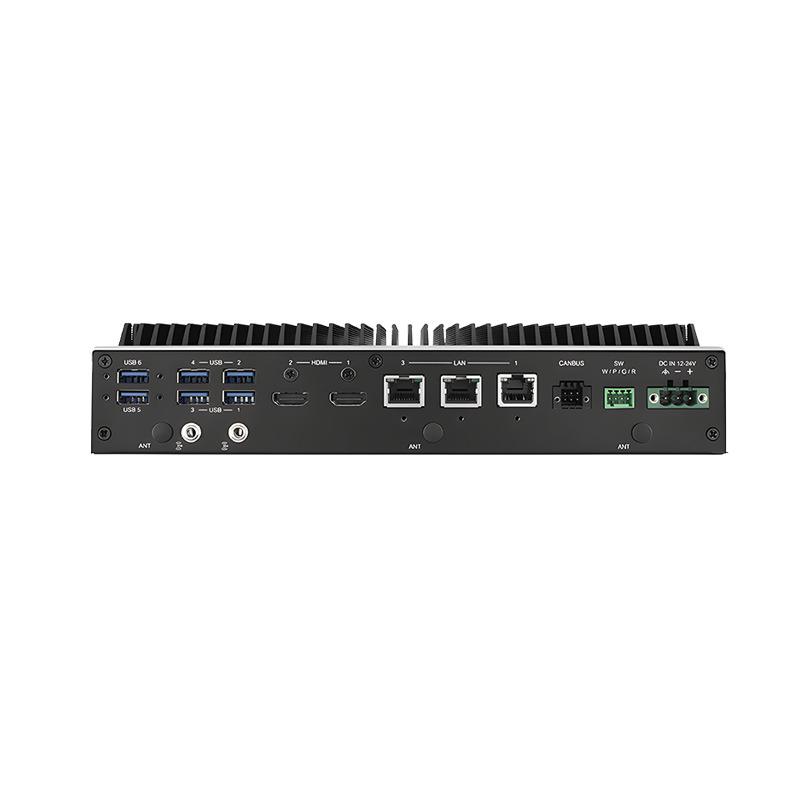 Промышленный ПК Advantech ARK-2251, 13-е поколение i5/i7, безвентиляторный, ультракомпактный, двухканальный DDR5 S2A1 / 16G RAM / 256G SSD / Adapter