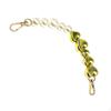 Bag Strap Replacement Fashion 26cm Short Beaded Pearl Purse Handle Handbag for Wallet DIY