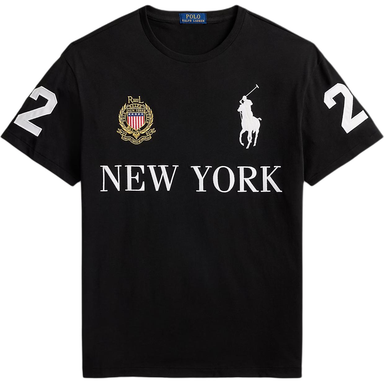 

Мужская футболка Polo Ralph Lauren с вышивкой, классического кроя, 710977447-001 M