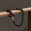 Black Pebble Necklace
