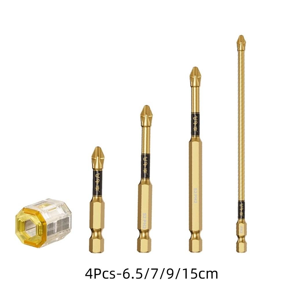 With Magnetizer Cross Head  Bit High Hardness Electric Screwdriver Bit  Screw Driver Hand Tool