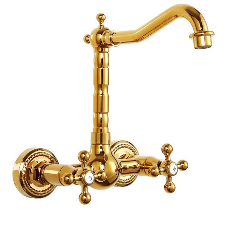 MDNG Antique In-wall Hot & Cold Basin Faucet