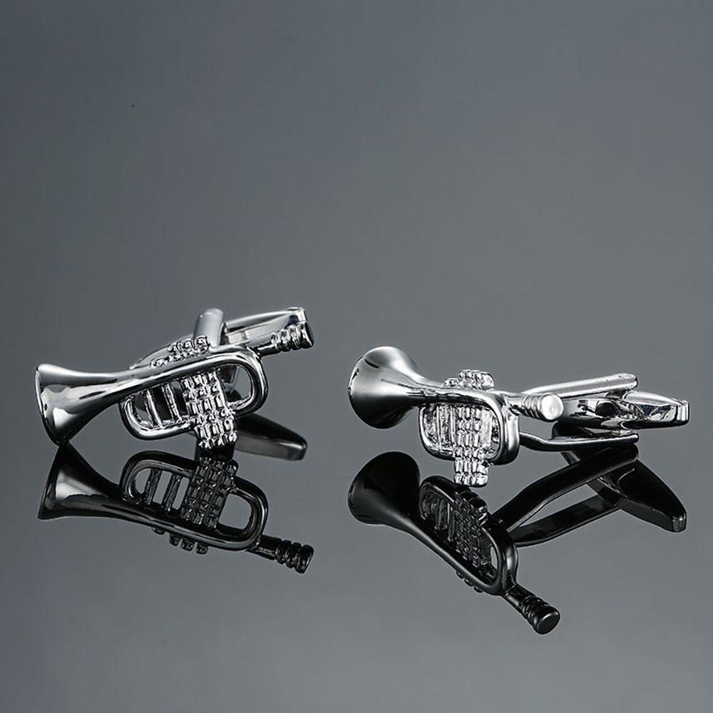 Piano Guitar Cuff Links Treble Clef Music Instrument Series Cufflinks Music Note Sleeve Button Men