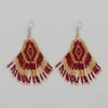 Bohemian Retro Hand-Woven Tassel Earrings